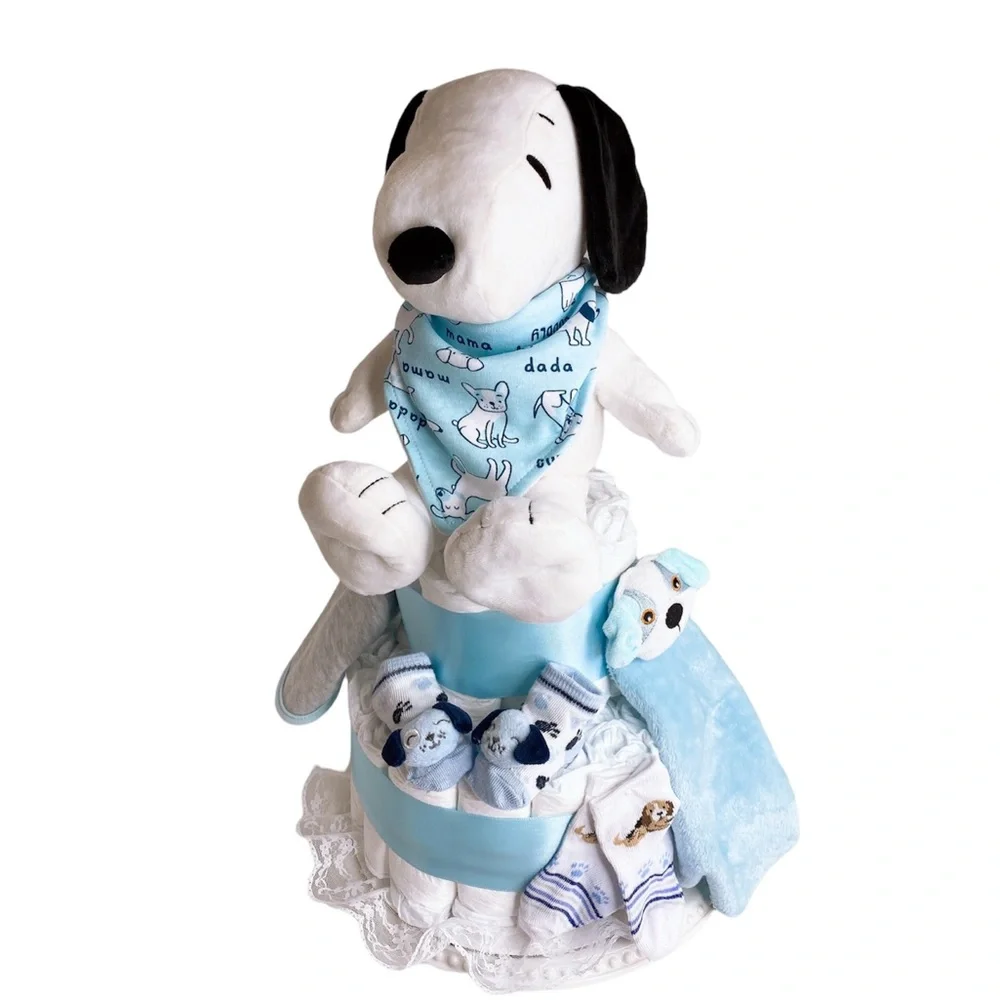 Puppy Diaper Cake, Doggy Diaper Cake